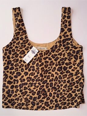 Abercrombie & Fitch Leopard Print Going-Out Top
